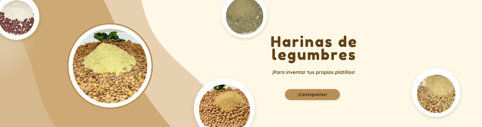 Banner harinas de legumbres